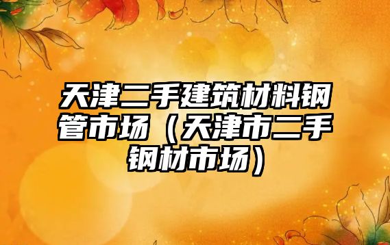 天津二手建筑材料鋼管市場（天津市二手鋼材市場）